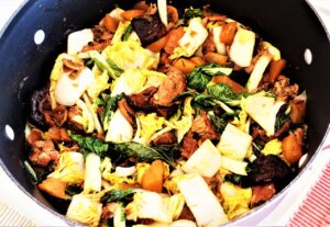 Versão alternativa com verduras